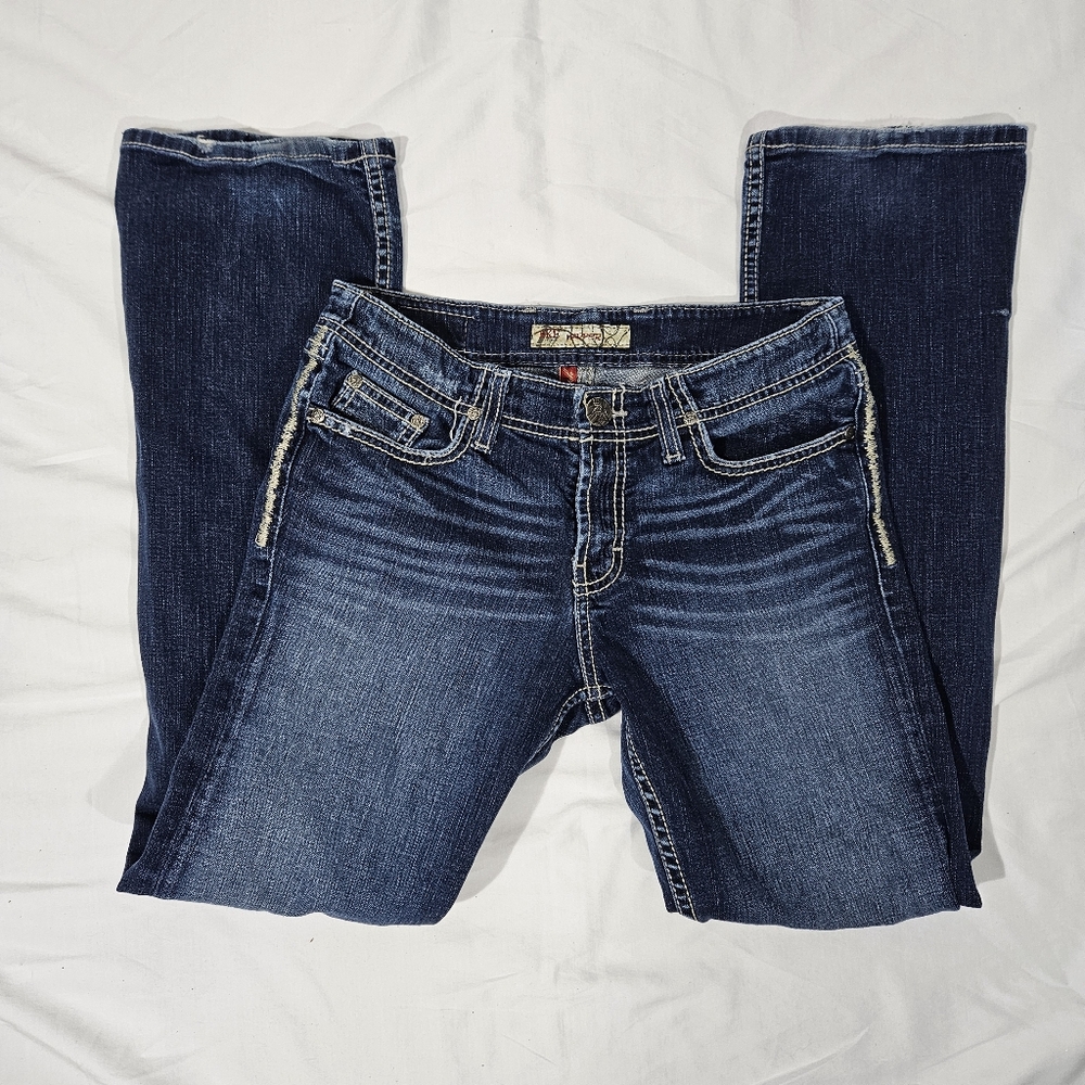 Harper Bootcut  Blue Denim Jeans
